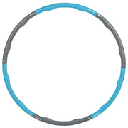 Hula Hoop Reifen Blau 1,8kg | Gymnastikreifen zum Abnehmen & Fitness - SCHWUNGFIT