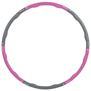 Hula Hoop Reifen Rosa 1,8kg | Gymnastikreifen zum Abnehmen & Fitness - SCHWUNGFIT