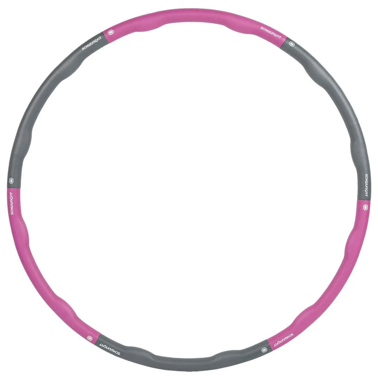 Hula Hoop Reifen Rosa 1,8kg | Gymnastikreifen zum Abnehmen & Fitness - SCHWUNGFIT